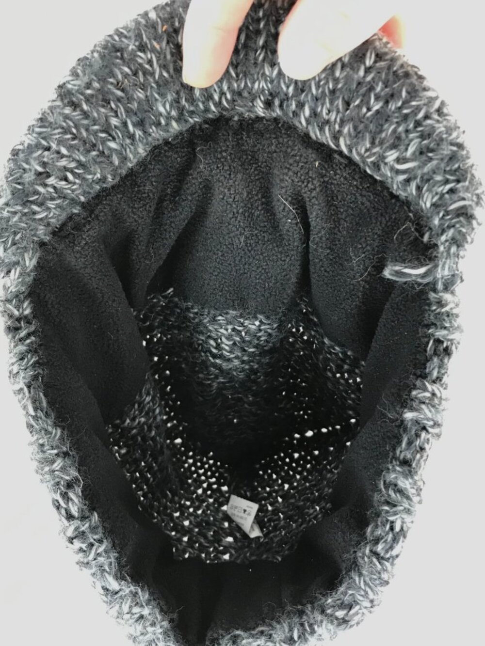 Y2K Lululemon Knit Beanie Hat With Bill Brimmed Visor Beanie Gray One Size - Picture 5 of 6